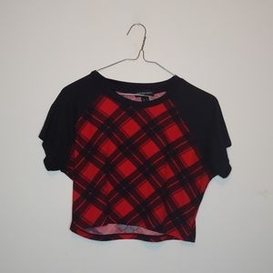 Plaid Crop Top